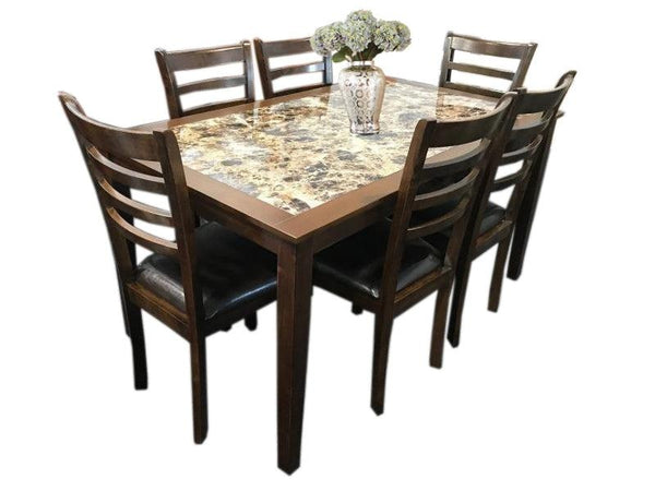 Mission 7 Pcs Dining Suite