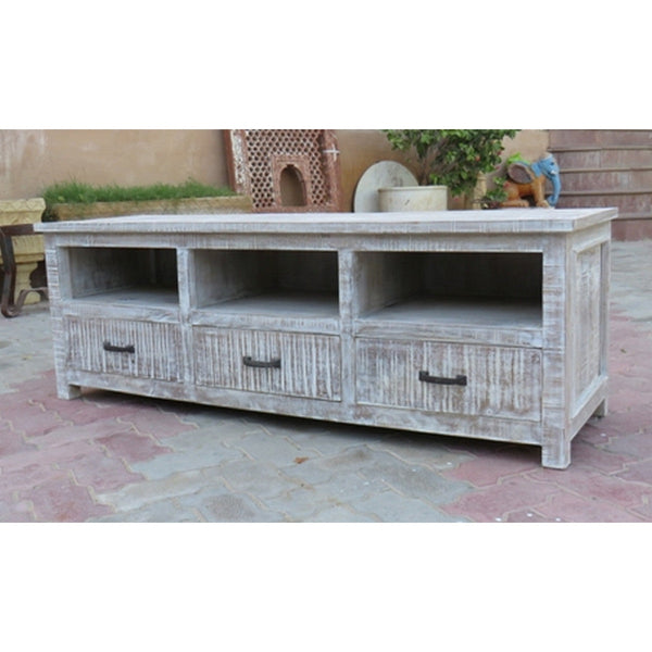 Boho TV Unit 3-Drawer