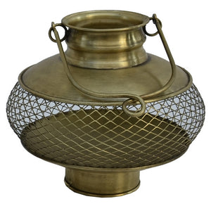 Gold Candle Holder - Medium