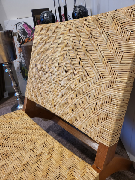 Casual Chair - Teak & Rattan