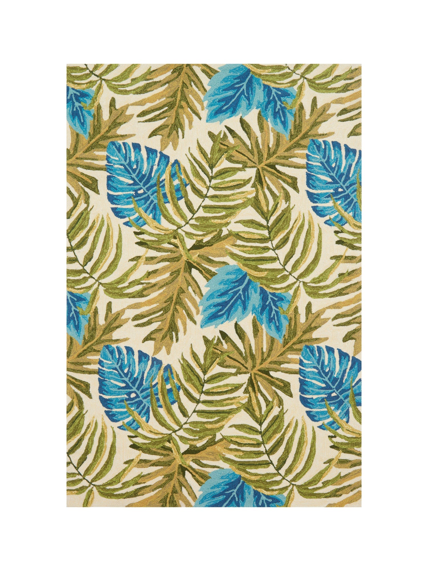 Venice Beach Rug - Ivory/Green