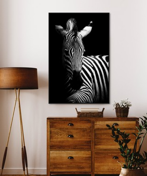 Framed Canvas Art - Stripes