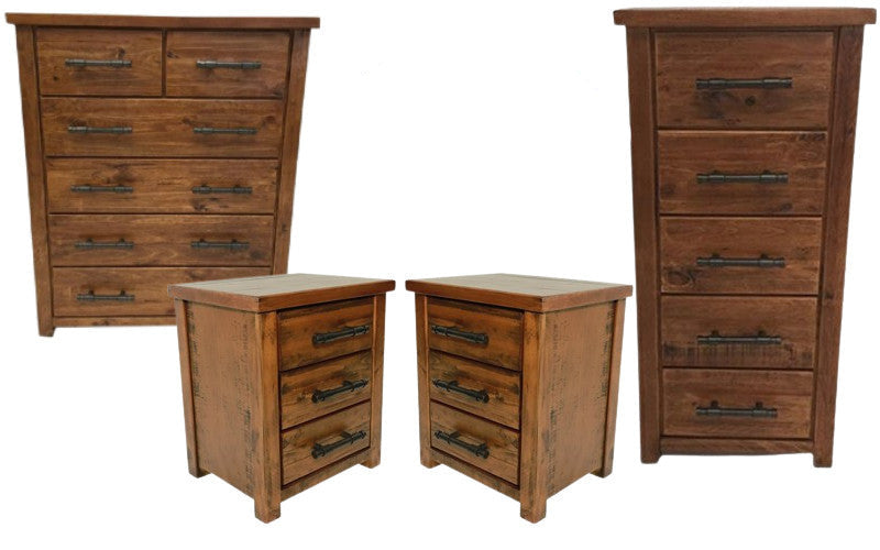 Woodgate Bedroom Set of 4 Pcs