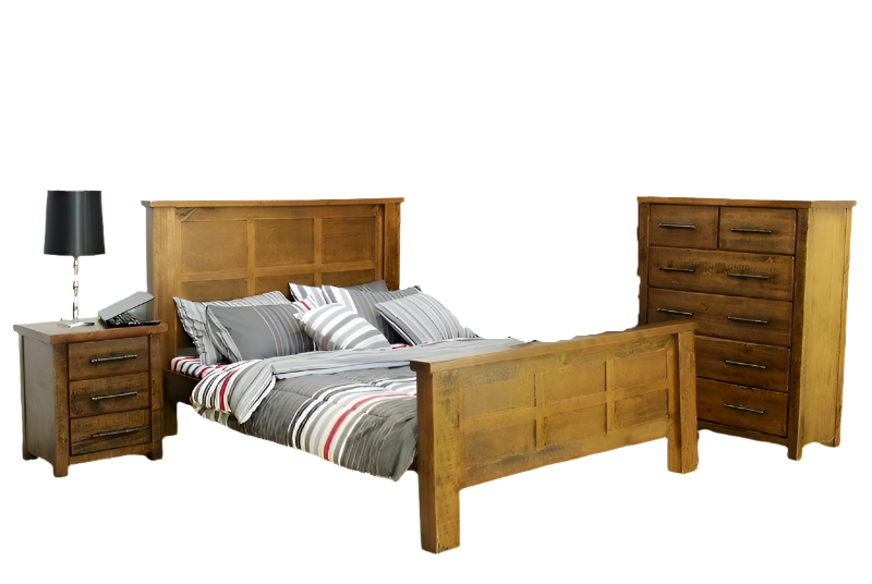 Woodgate Bedroom Suite 4Pcs - Super King