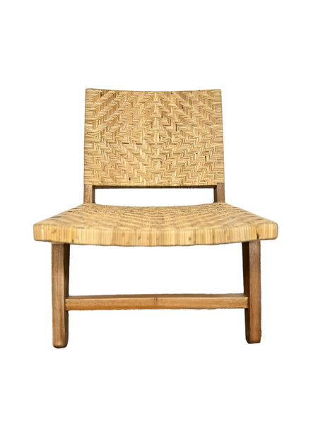 Casual Chair - Teak & Rattan