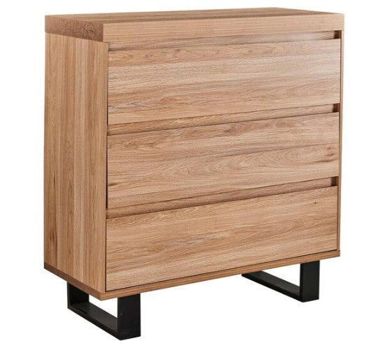 Bright 3 Drawer Tallboy