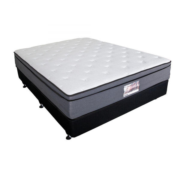 Queen Bed (Mattress & Base)