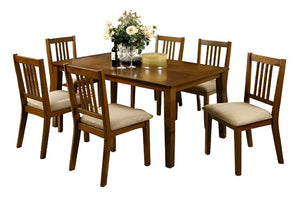 Mission 7 Pcs Dining Suite