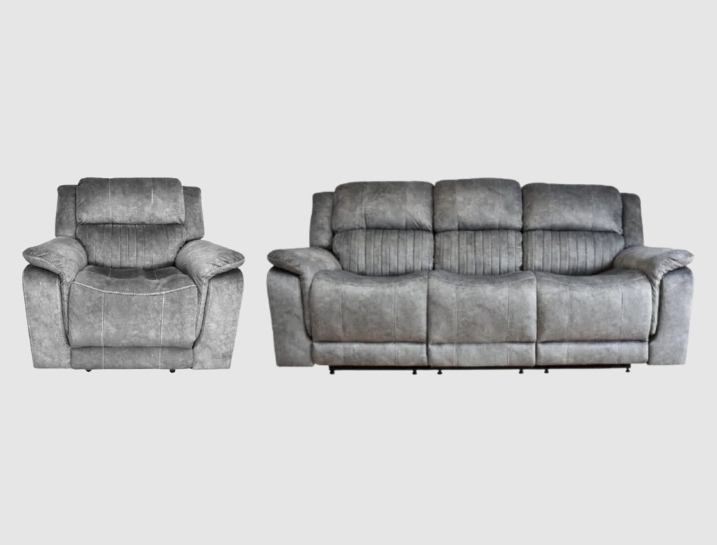 Washington Fabric 3RR + R Recliner Suite