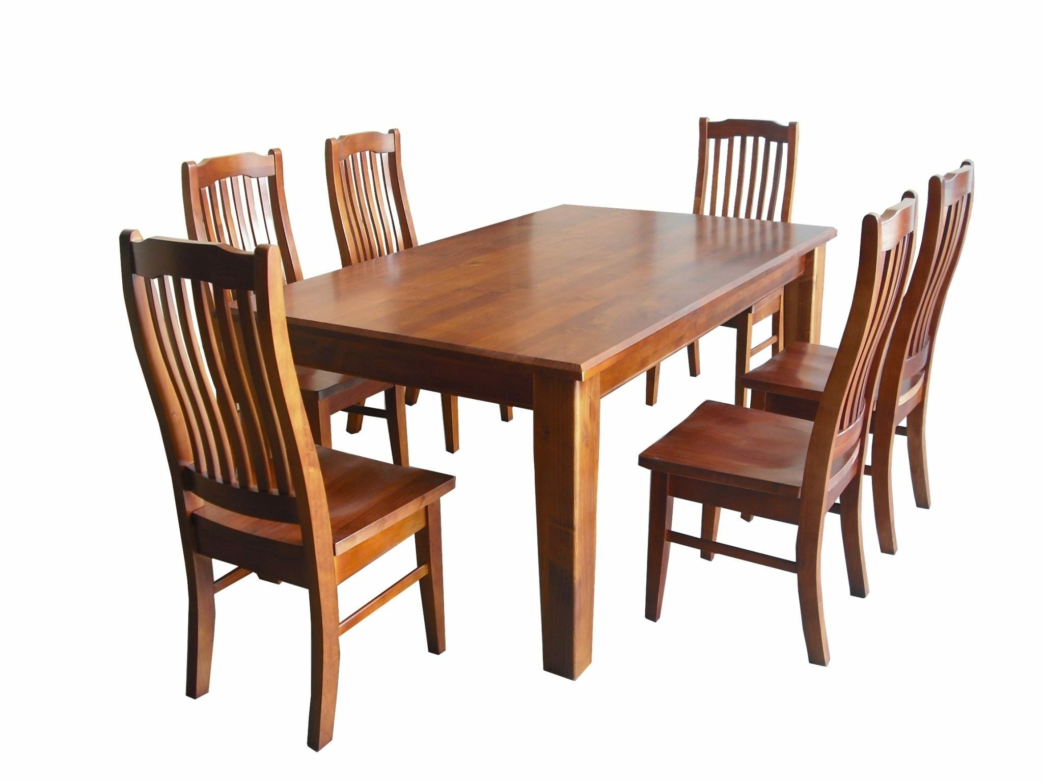 Pine Dining Suite 9Pcs - Natural