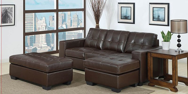 Jessie Corner Lounge Suite with Chaise and Ottoman