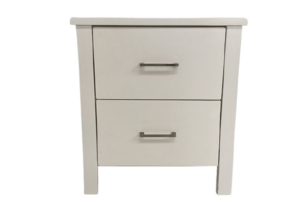 Tina two drawer bedside Table