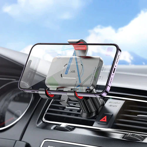 Sturdy-Hold Air Vent Car Mount Phone Holder with Hook-Locking