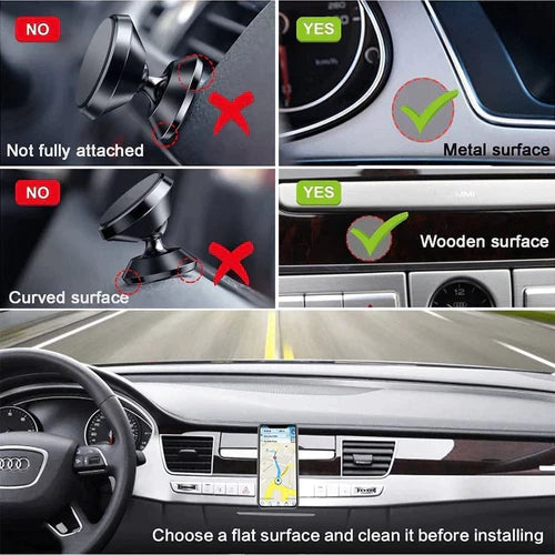 Magnetic Dashboard Phone Holder