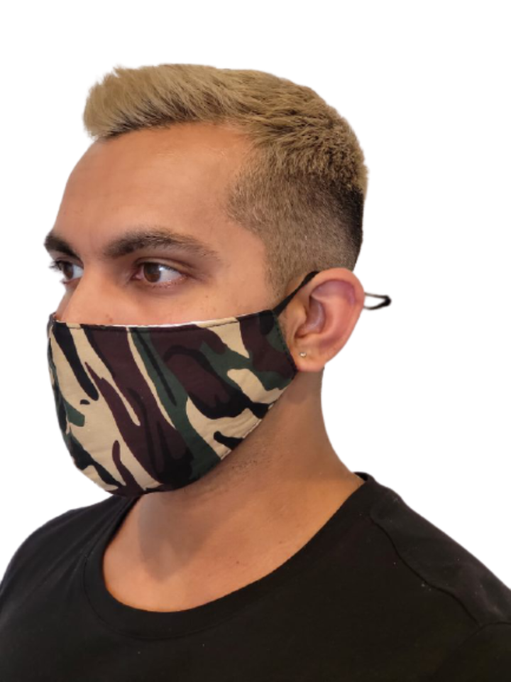 Face Mask-Camo Design