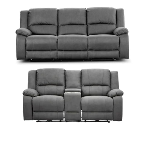 Captain Electric Recliner 3+2 Seater with Console