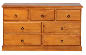 Susan Lowboy 7 Drawer