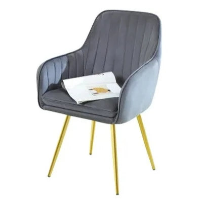 Glam Dining Chair - Grey