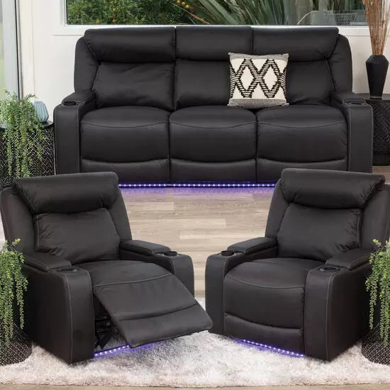 Excalibur Electric Recliner Lounge Suite