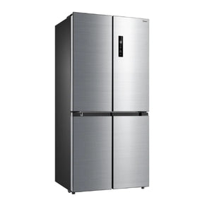 Midea 474L Cross Door Fridge Freezer Stainless Steel MDRF632FGF46APD