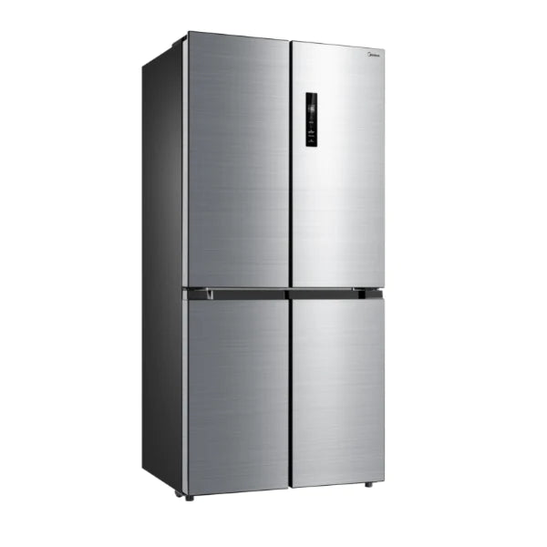 Midea 474L Cross Door Fridge Freezer Stainless Steel MDRF632FGF46APD