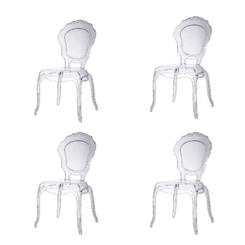 Clear Louis Dining Chair Indoor/Outdoor