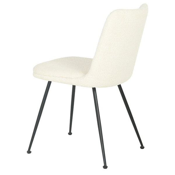 Boucle Dining Chair - Ivory